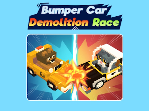 Jogo Corrida de demolição de carros de pára -choques  online