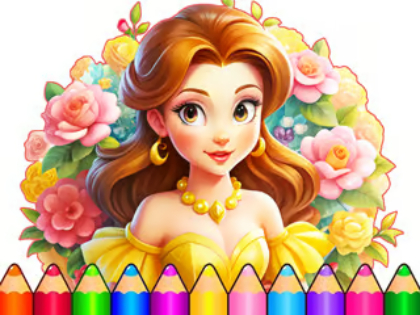 Jogo Livro para colorir: Dress Up  online