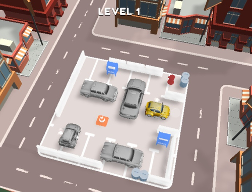 Jogo Estacionamento louco  online