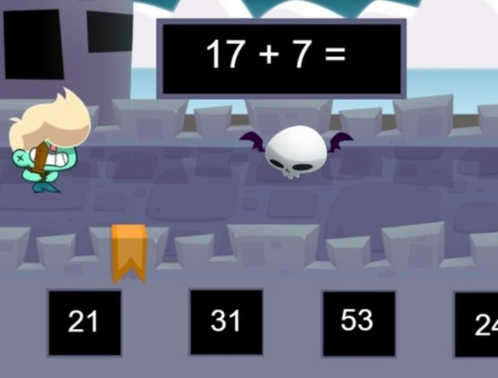 Jogo Menino de matemática  online