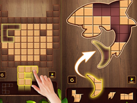 Jogo Woodpuz: jogos de quebra -cabeça em bloco  online