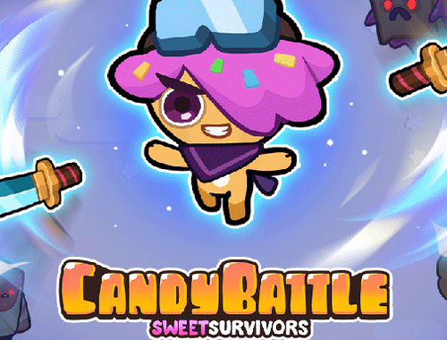 Jogo Batalha de doces: doces sobreviventes  online