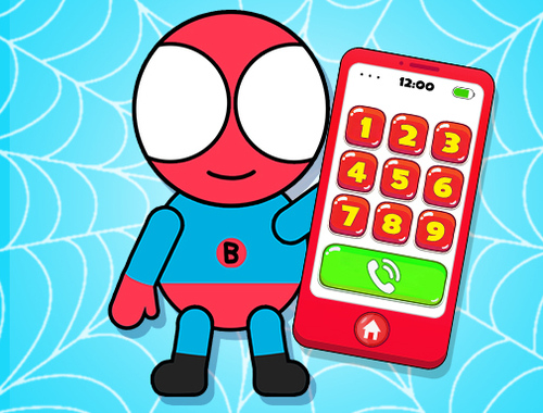 Jogo Simulador de telefone de super -herói  online
