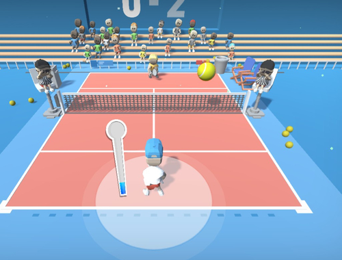 Jogo Clash de tênis  online