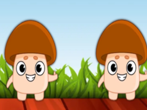 Jogo Encontre cara de cogumelo mágico  online