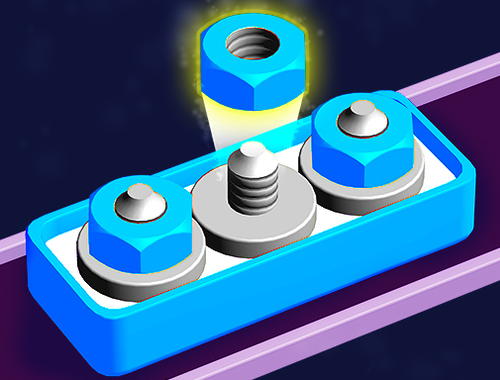 Jogo Nozes Stack Cind: porcas e parafusos  online