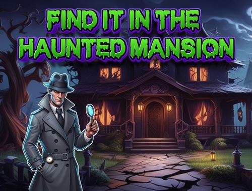 Jogo Encontre na mansão assombrada  online