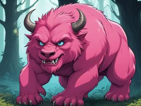 Jogo Resgate mágico de besta rosa  online