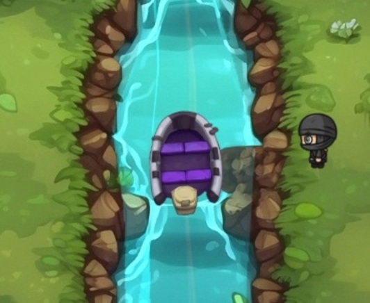 Jogo Aventura de barco  online