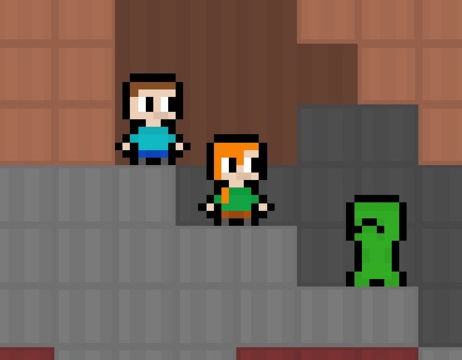 Jogo McBros Pixelcraft  online