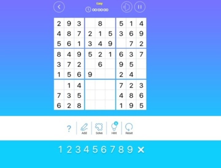 Jogo Mestre Sudoku  online