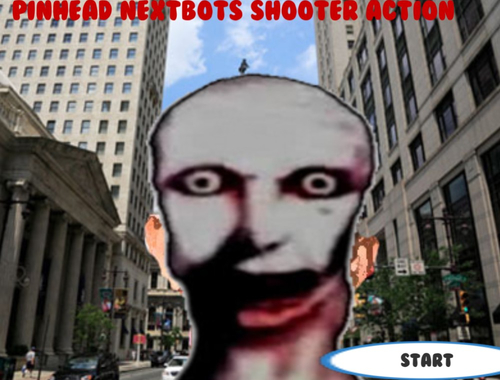 Jogo Ação do atirador de Pinhead NextBots  online