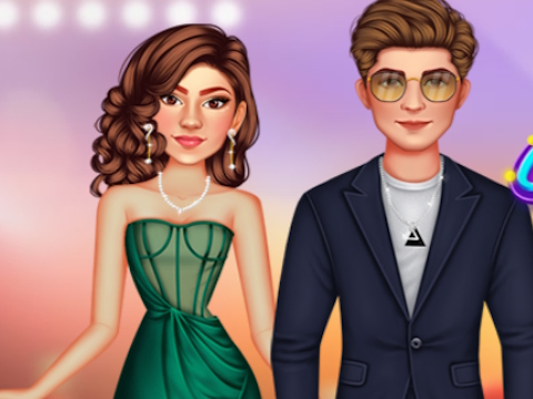 Jogo Casal de celebridades Moda do tapete vermelho  online