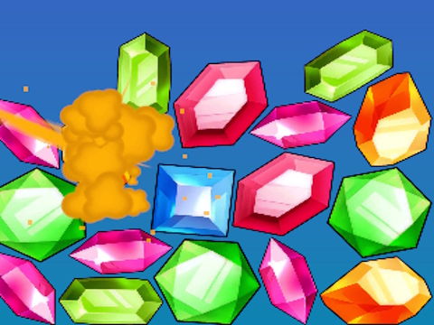 Jogo Mesclar diamantes: tesouro!  online