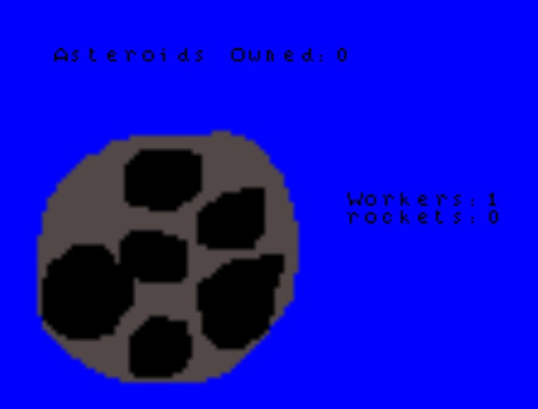 Jogo Proprietário de asteróides  online