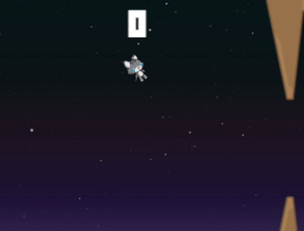 Jogo Gato de flappy a aventura final  online