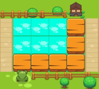 Jogo Sapos encontram o caminho  online