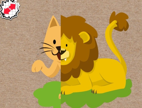 Jogo Combinar animais  online