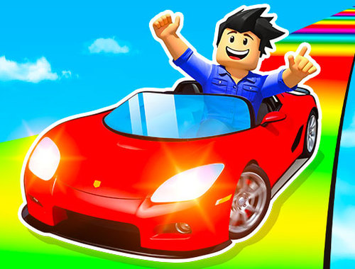 Jogo Epic Car Stunt Race OBBY  online