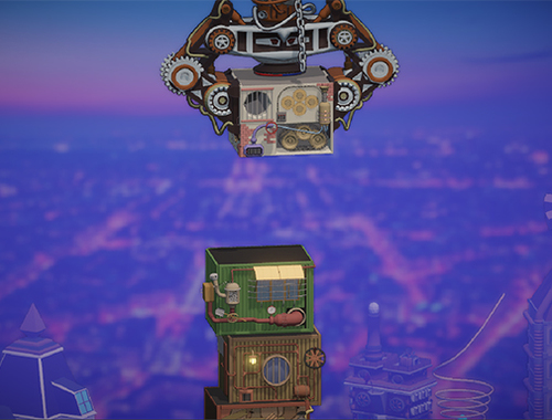 Jogo Builder de torre steampunk  online