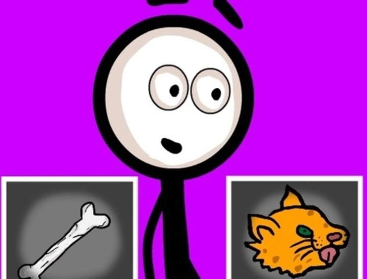 Jogo Stickman escolhendo ações  online