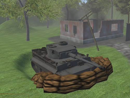 Jogo O último simulador de tanque de tigre  online