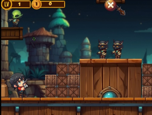 Jogo Zombie Knockdown  online