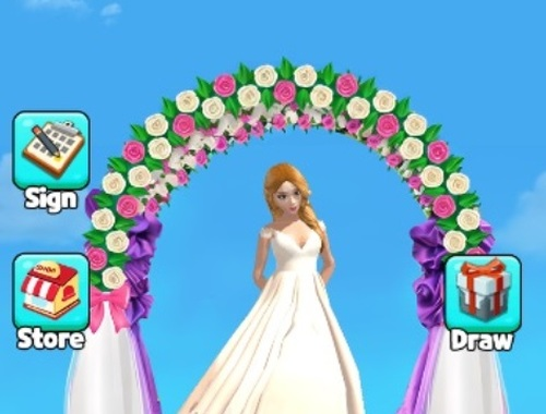 Jogo Bridge Race Wedding Master  online
