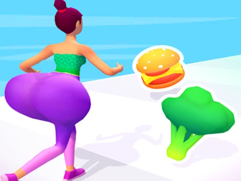 Jogo Twerk! Corrida corporal 3D  online