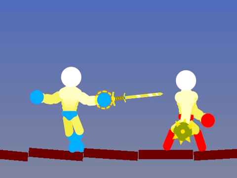 Jogo Ragdoll atingiu Stickman  online