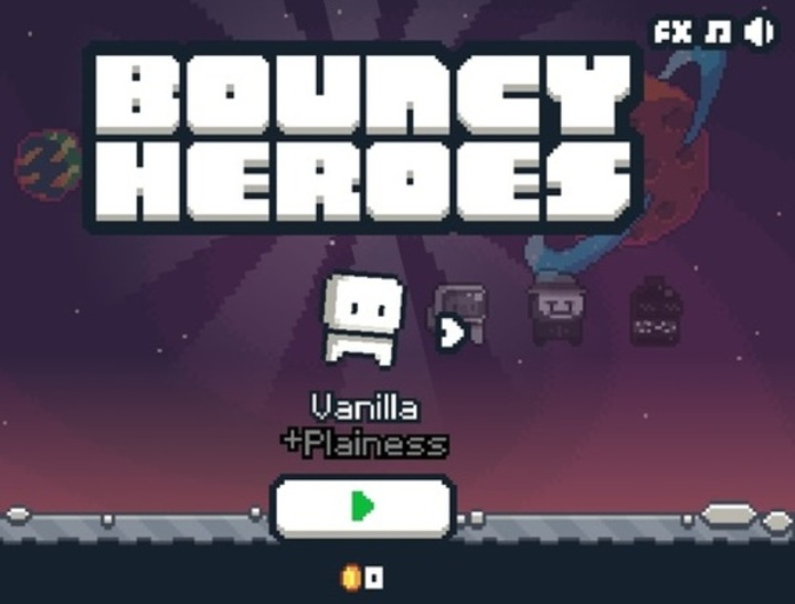 Jogo Heróis saltitantes  online