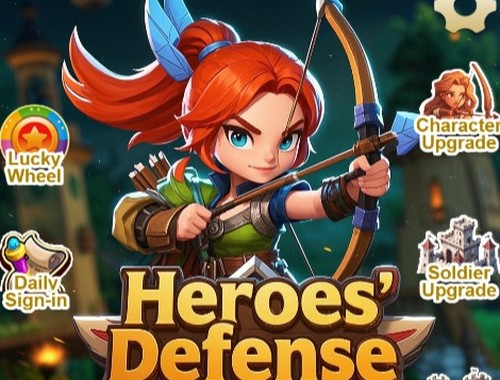 Jogo Defesa dos heróis  online
