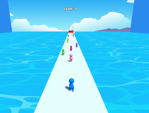 Jogo Stickman Collect Run  online