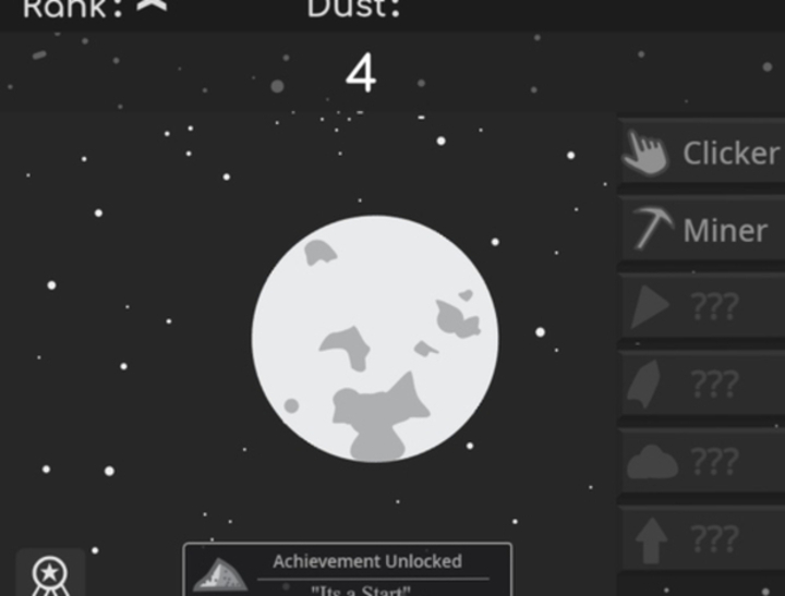 Jogo Coletor de poeira do Planet Clicker  online