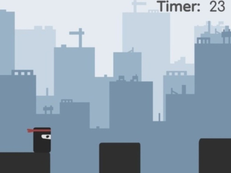 Jogo Ninja na cobertura  online