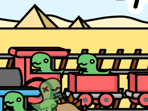 Jogo Dino ferroviário  online