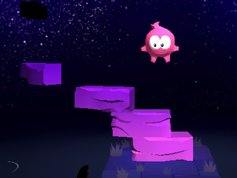 Jogo Om nom jump  online