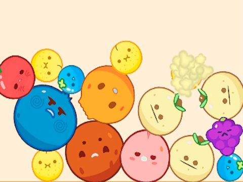 Jogo Mesclar frutas: dobre a melancia!  online