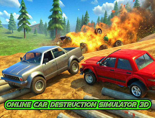 Jogo Simulador de destruição de carros online 3D  online