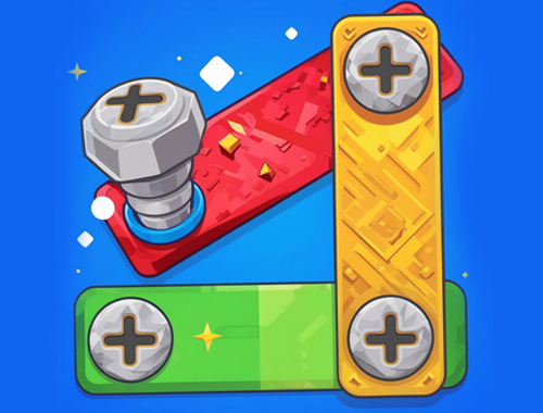 Jogo Desbloqueie os parafusos  online