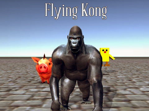 Jogo Voando Kong  online