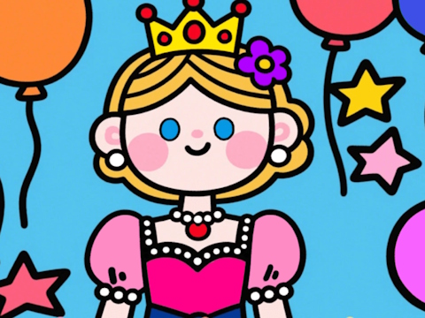 Jogo Cor por código: Little Princess  online