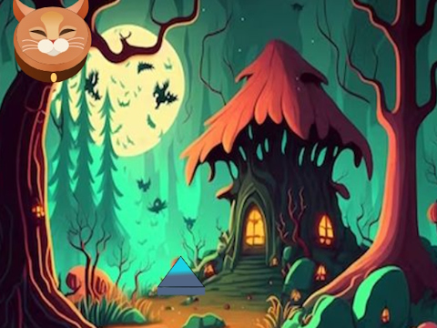 Jogo Menina escapa de bruxas perigosas  online