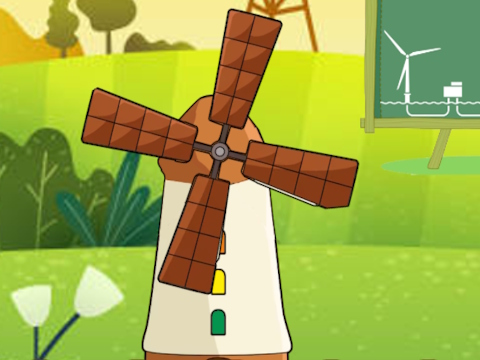 Jogo Encontre nacele de moinho de vento  online