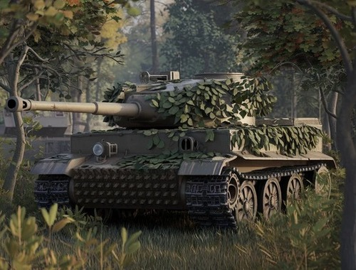Jogo O último tigre: simulador de tanque  online