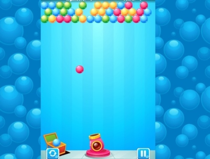 Jogo Atirador de bolhas  online