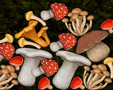 Jogo Mesclar cogumelos  online