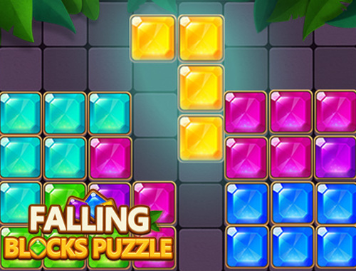 Jogo Puzzim em blocos caindo  online