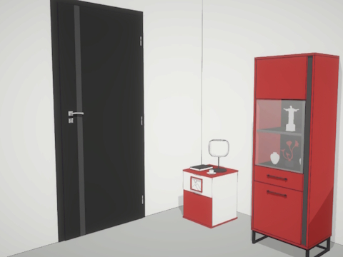 Jogo Escape vermelho  online