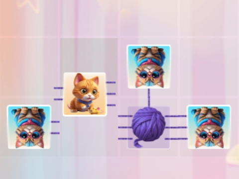 Jogo Conexões de gatinho  online